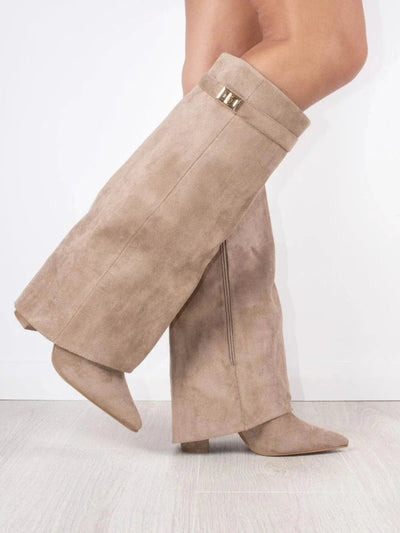 Molly Boots - Taupe