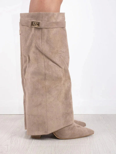 Molly Boots - Taupe