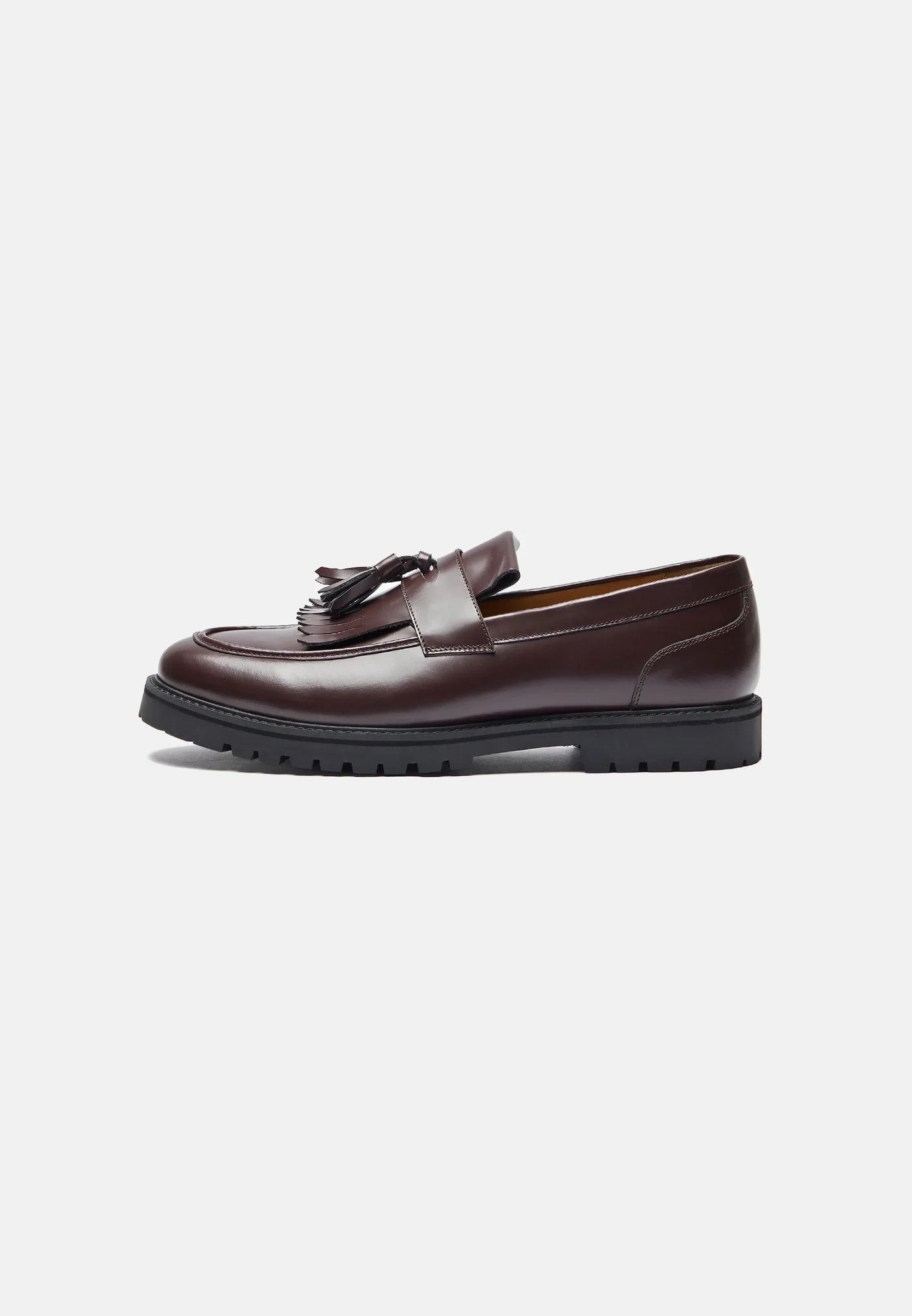 Noir &amp; Blanc Loafers - Black