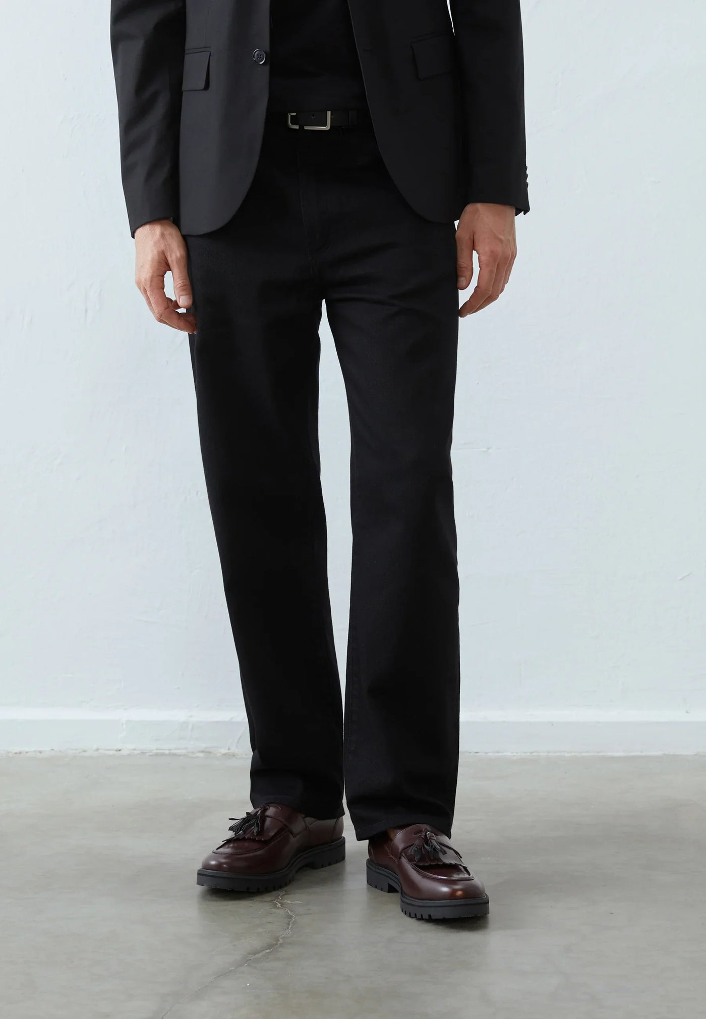 Noir &amp; Blanc Loafers - Beaudoux