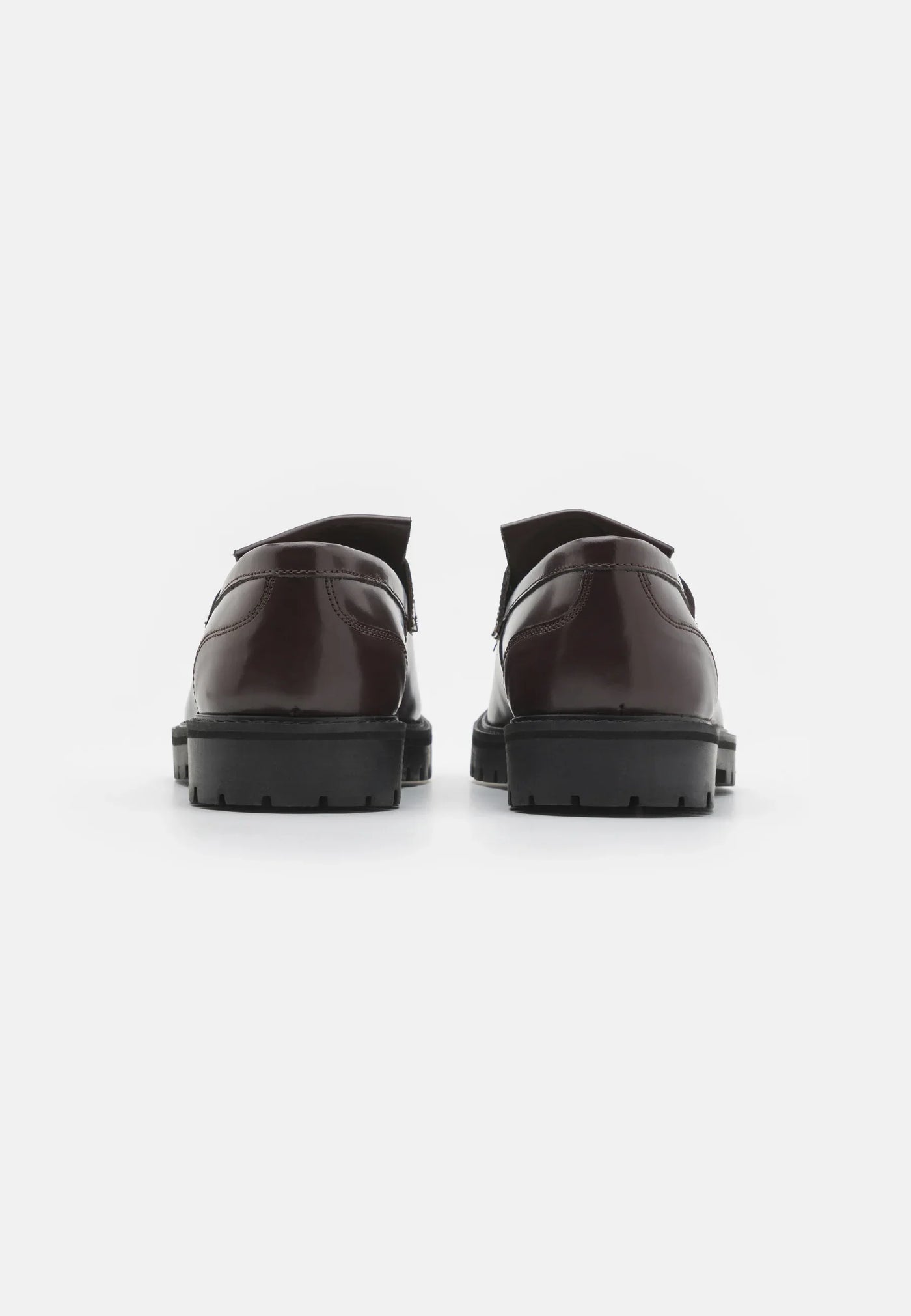 Noir &amp; Blanc Loafers - Black